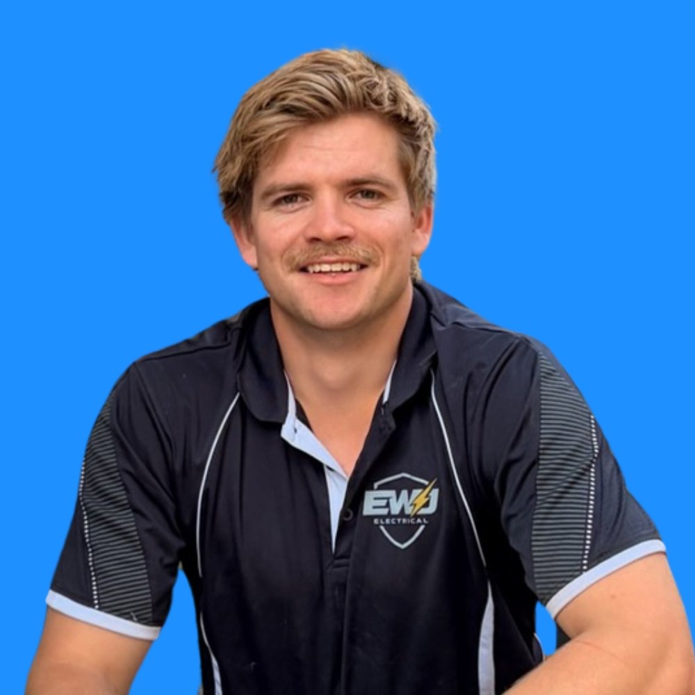 Jimmy Evans, licensed electrician and co-owner of EWJ Electrical Brisbane